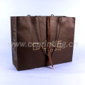 Luxury recyclable fashion gift paper bags with your own logo